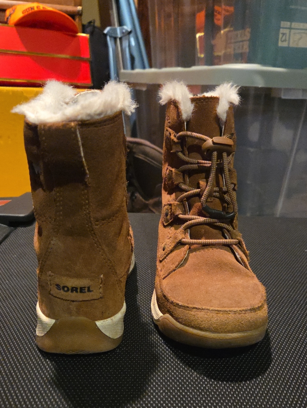 Kids Brown Winter Boots